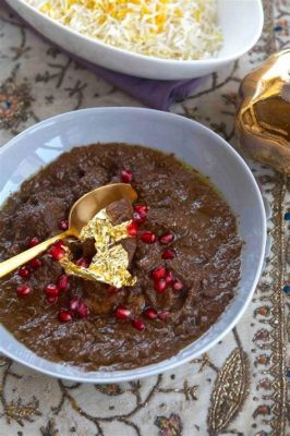  Fesenjan: Umami-täynninen ja hapankimakkaan tahnamainen herkku!”