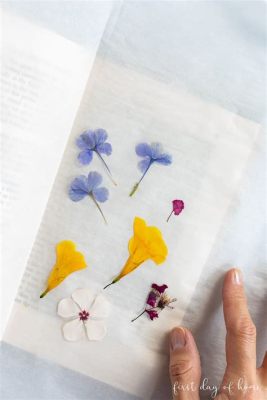 How to Glue Pressed Flowers: A Symphony of Nature and Craftsmanship